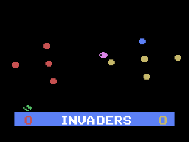 Invaders from Hyperspace Title Screen
